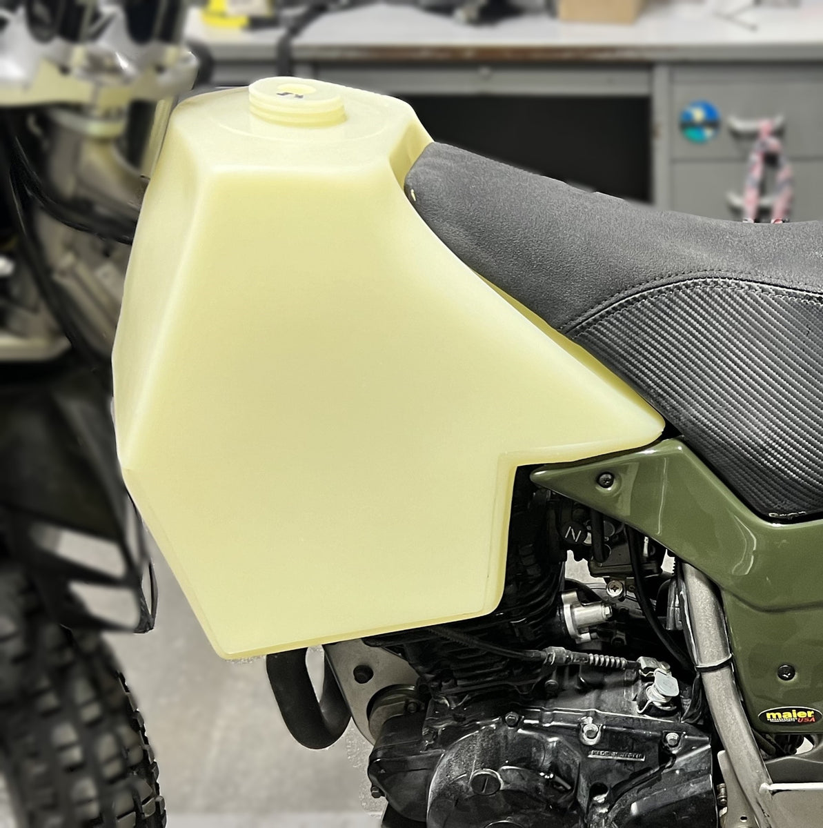 Motorcycle Tw200 Larger Fuel Tank IMS Products Gal Fuel Tank