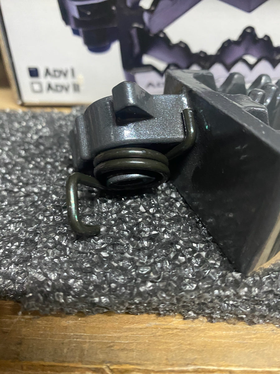 【希少】E COX 9849-10S インターレース モンクストラップ IMS Products Core MX Footpegs #43116