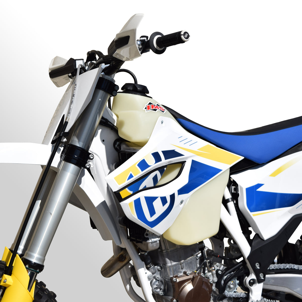 IMS Launches 2.5 Gallon Auxiliary Front Tanks for Husqvarna 701